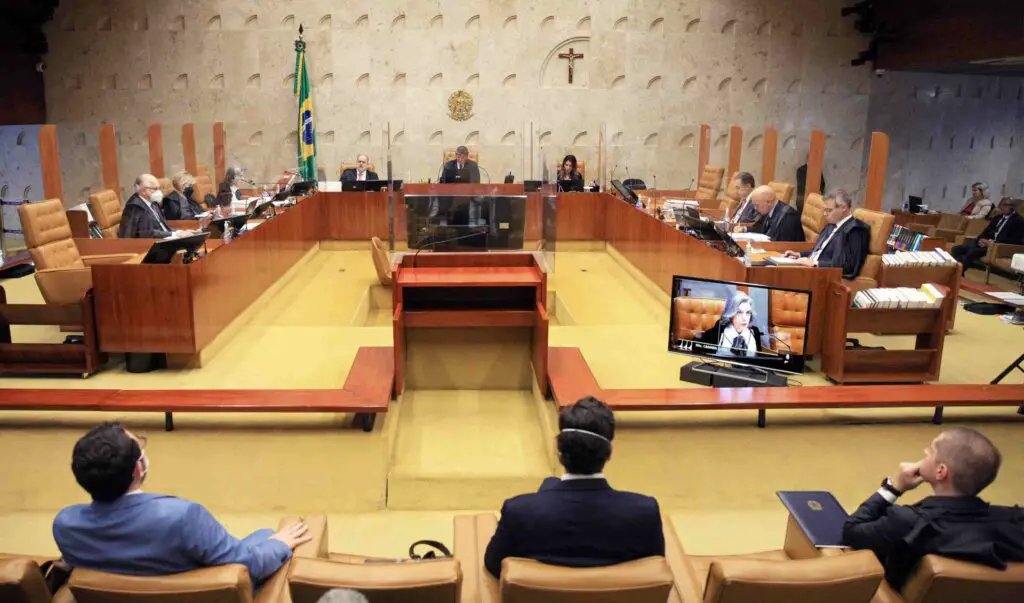 Sessão de julgamento do STF em que pode ocorrer o controle repressivo de constitucionalidade