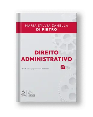 Capa do livro Direito Administrativo da autora Maria Sylvia Zanella di Pietro